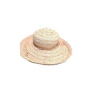 Helen Kaminski Straw Sun Hat Wide Brim & Crown Detail For Women Natural Beige Co